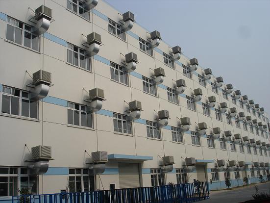 印花厂室外空调机安装