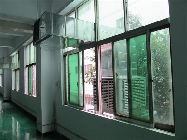 直吹式环保空调安装