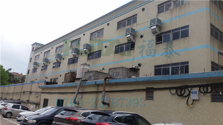 制衣手袋车间环保空调实例