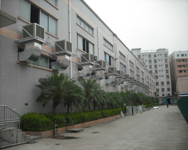 东莞大朗环保空调：橡塑厂降温