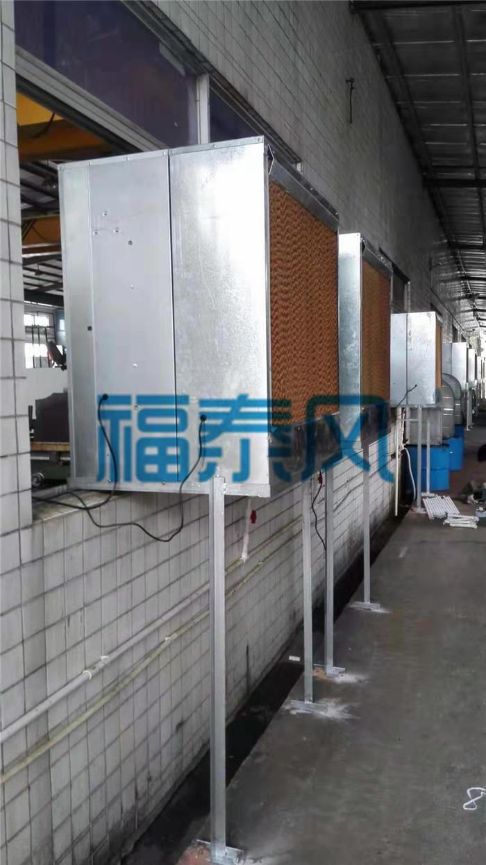 一体降温水帘安装
